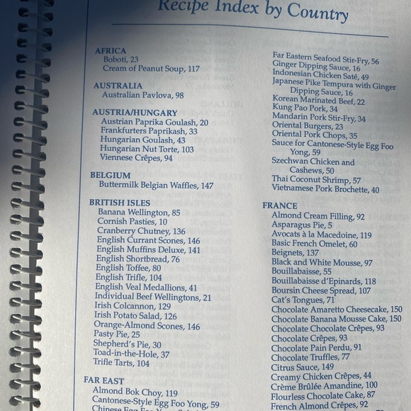 COOKBOOK ROUND THE WORLD - Picture 3 of 4